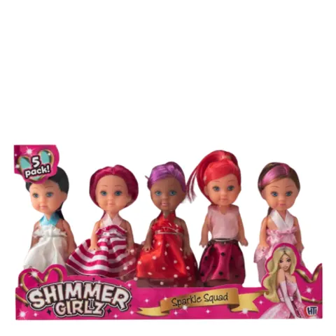 Shimmer Girlz Sparkle Squad Doll Assorted – image 1