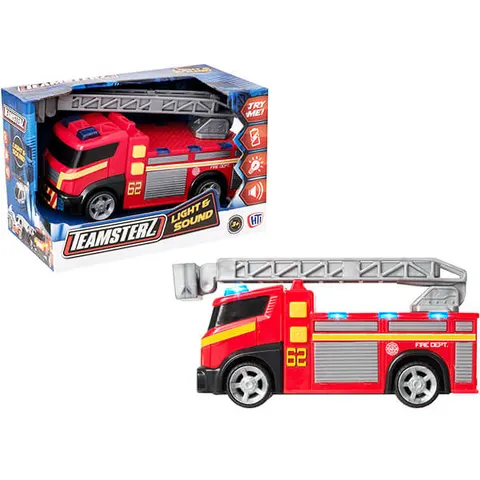 Teamsterz Light & Sound Fire Engine – image 1