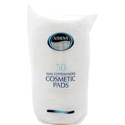 Athena Beauté Cosmetic Cotton Pads - 50 pcs – image 1