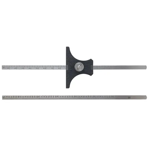Moore & Wright Reversible Base Depth Gauges Metric – image 1
