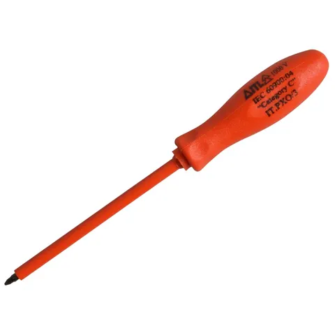 ITL Insulated Pozi Screwdriver PZ0 75mm – image 1