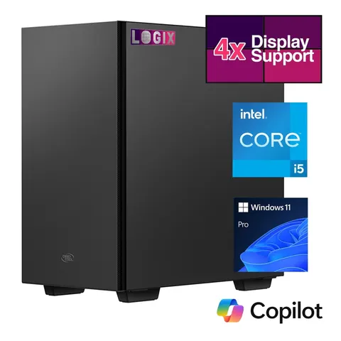 LOGIX Micro Tower - Designed for CCTV Use - Intel i5 Processor. 16GB K – image 1