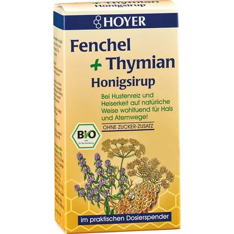 Hoyer Fenchel+thymian Honigsirup – Bild 1