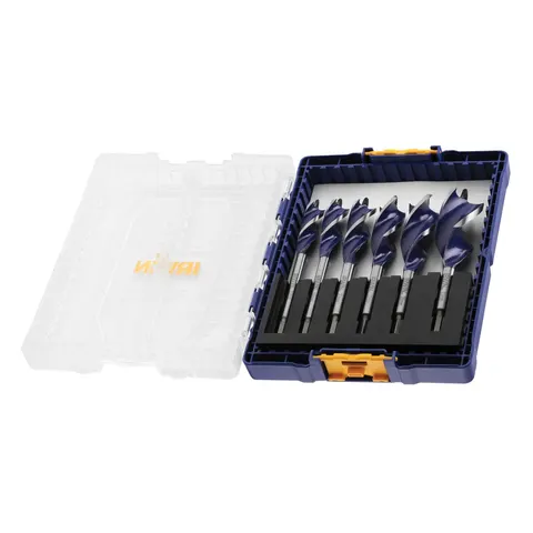 Irwin Jeu de 6 forets hélicoïdaux pour bois ; Irwin Tools (IW4042202) – image 1