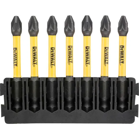 DeWalt 7 Piece FlexTorq PZ2 Screwdriver Bit Bar Set – DT70821 – image 1