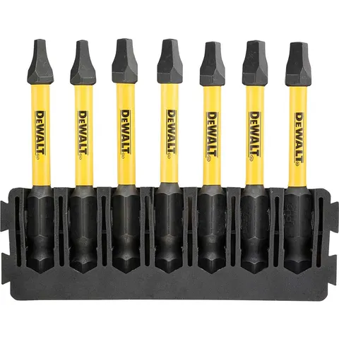 DeWalt 7 Piece FlexTorq Square Screwdriver Bit Bar Set – DT70824 – image 1