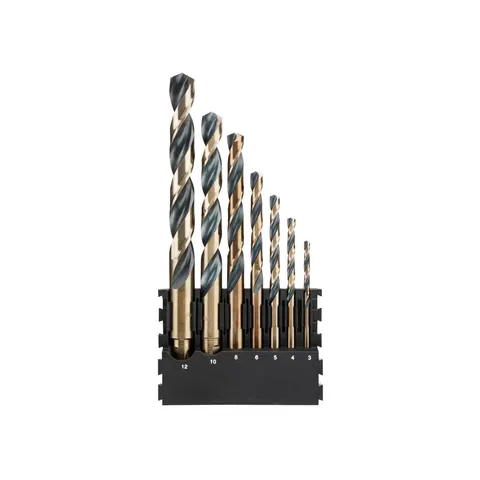 DeWalt 7 Piece Black and Gold Drill Bit Bar Set – image 1