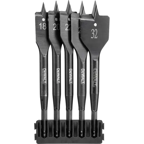 DeWalt 5 Piece Extreme Flatwood Drill Bit Bar Set – DT70832 – image 1
