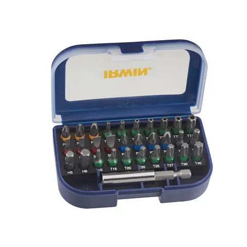 Irwin schroefbitset mixed 25 mm 31-delig (inclusief schroefbithouder) – afbeelding 1