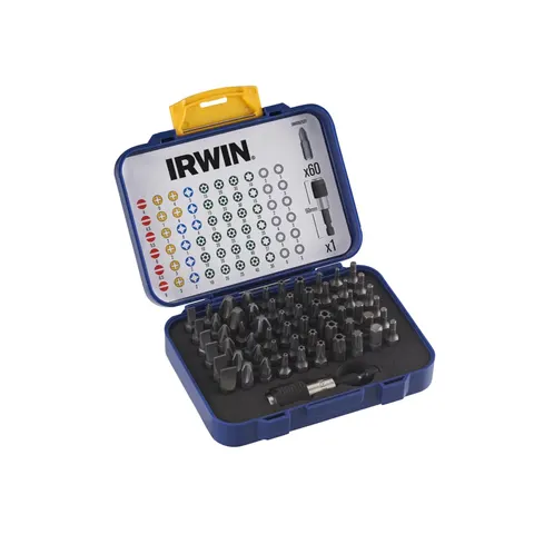 Irwin schroefbitset mixed 25 mm 61-delig inclusief schroefbithouder. – afbeelding 1