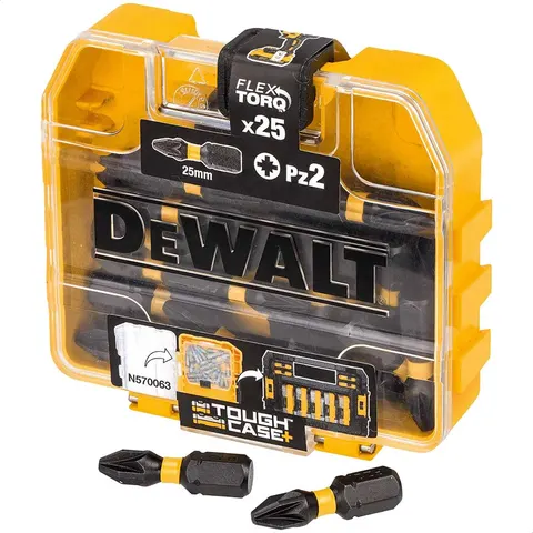 DeWalt Tough Case Flex Torq Pozi Screwdriver Bits – DT70556T – image 1