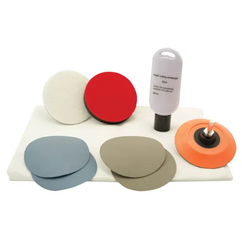 Flexipads World Class Plastic Scratch Repair & Polishing Kit – image 1