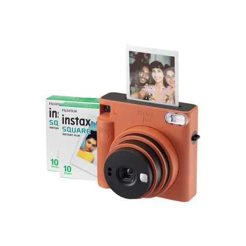 Fujifilm Instax Square SQ1 Instant Camera - Terracotta Orange - Camera – image 1