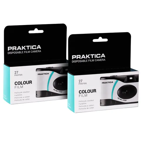 Praktica Single Use 27 Exposure Disposable Camera - Green – image 1