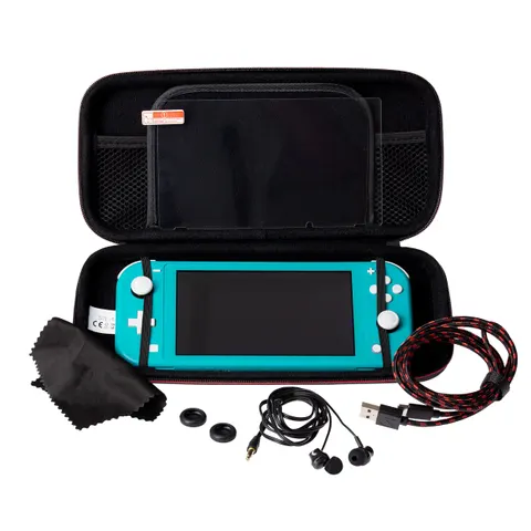 Maplin Hard Case and Cable Kit for Nintendo Switch with Earphones – image 1