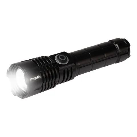 Maplin LED 600 Lumens Lithium Rechargeable Torch – image 1