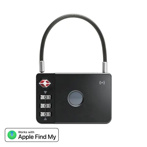 Maplin MiLi MiLock Combination Padlock Item Locator - Black – image 1