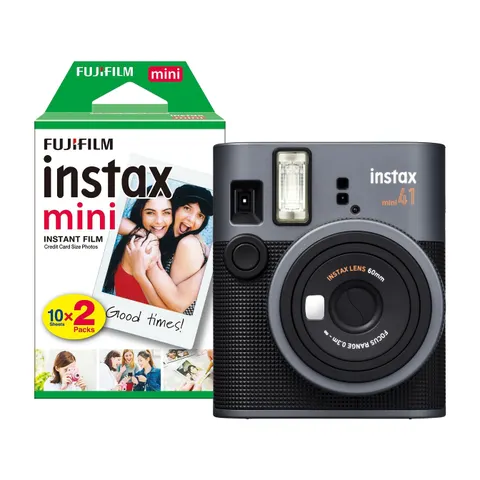 Fujifilm Instax Mini 41 + 20 – Black – image 1