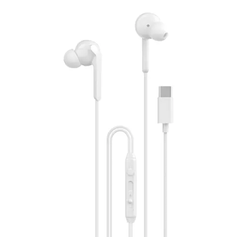 Maplin Wired USB-C Soft Fit Earbuds – image 1