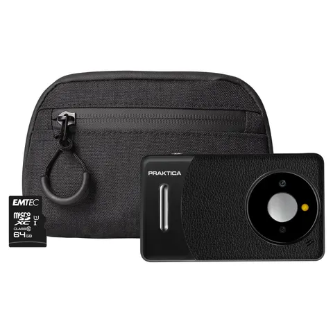 Praktica DZ13 13MP 18x Zoom Digital Camera Bundle- Black – image 1