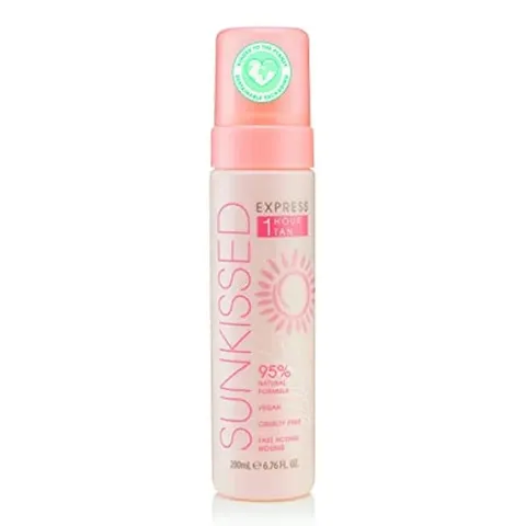Sunkissed Self Tanning Mousse Express 1 Hour 200ml – image 1