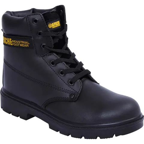 Apache AP300 6 Eye Safety Boots – Black – 5055197901314 – image 1