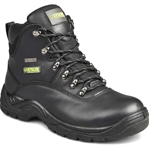 Apache SS81 Waterproof Safety Hiker Boots – Black – 5055197906838 – image 1