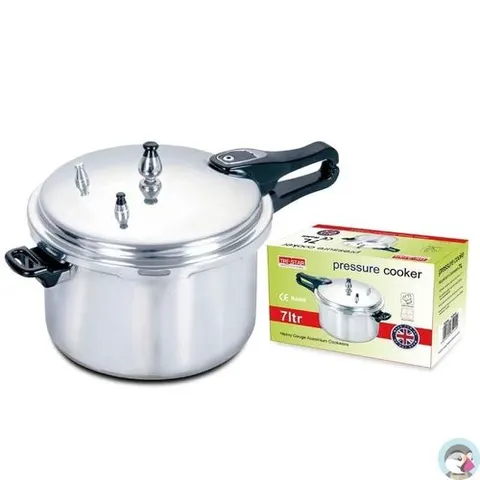 Tri-Star Aluminium Pressure Cooker 7Ltr – image 1
