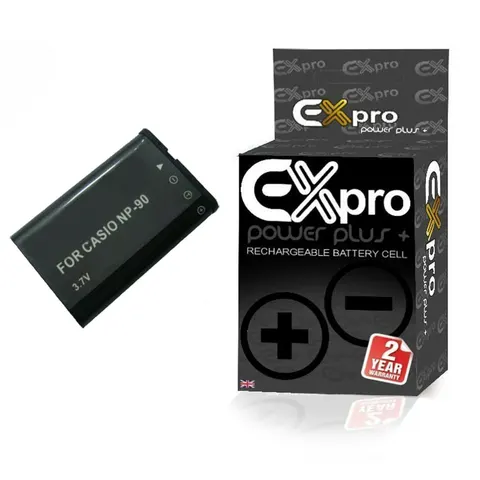 Ex-Pro NP-90, NP90 Casio Li-on Digital Camera Battery – image 1