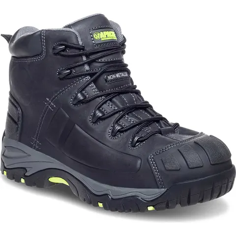 Apache Mercury Non Metallic Waterproof Safety Boots Black Size 6 – image 1