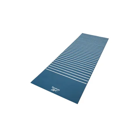 Reebok Double Sided 4mm Yoga Mat - Green Stripes – image 1