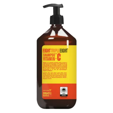 Shampoo Eight Triple Eight alla vitamina C – 1000 ml – immagine 1