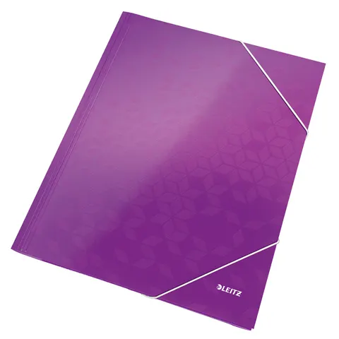Leitz WOW elastomap paars – afbeelding 1