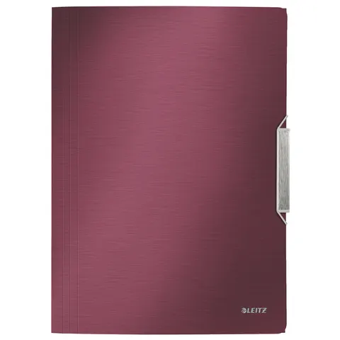 Leitz Elastomap Style granaatrood – afbeelding 1