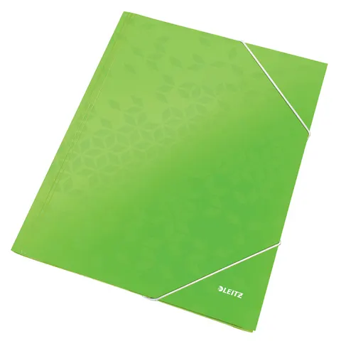 Leitz WOW Kartonnen A4 3-Klepsmap - Groen – afbeelding 1