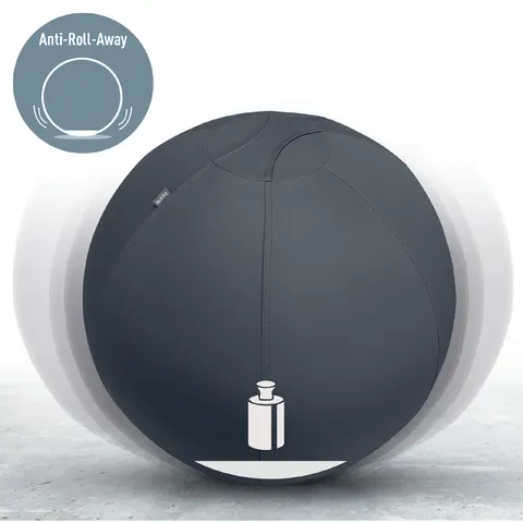 Leitz Ergo Active Sitting Ball 55cm Light Grey – image 1