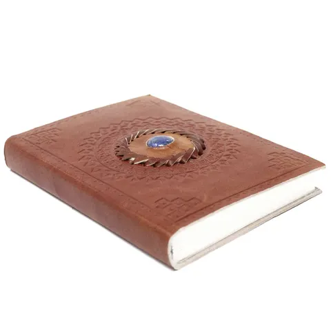 Leather Lapis Notebook 17x12 cm – afbeelding 1
