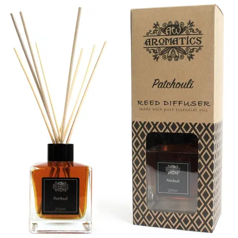 200ml Patchouli Essential Oil Reed Diffuser – image 1
