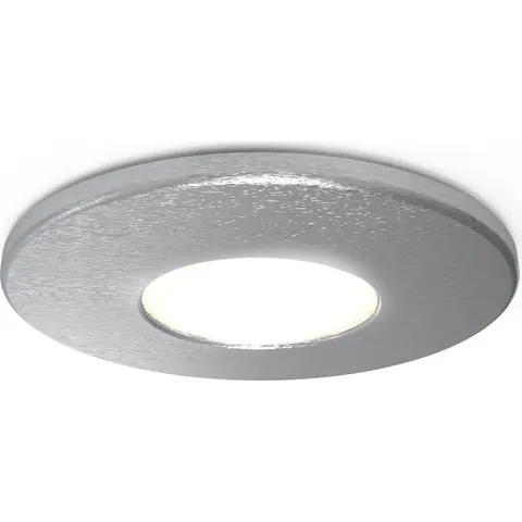 4lite IP65 LED Downlight Bezel - Satin Chrome – image 1