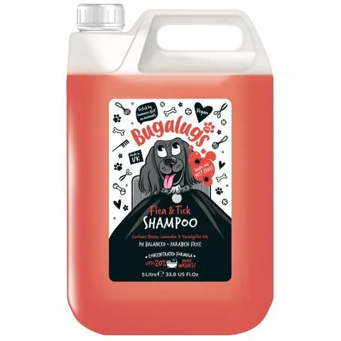Bugalugs Flea and Tick 5l Shampoo – image 1