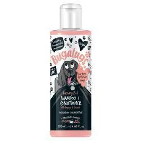 Bugalugs Luxury 2 in 1 Dog Shampoo and Conditioner 500ml – image 1