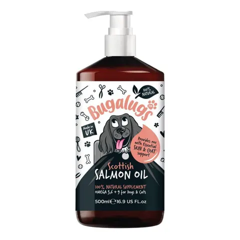 Bugalugs Salmon Oil 500ml – image 1