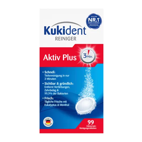 Kukident Aktiv Plus Tabs – 039440 – Bild 1