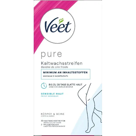 Veet Enthaarungsstreifen Sensitive – Bild 1