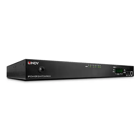 Lindy 32659 prolunghe e multiple 8 presa(e) AC Interno Nero – immagine 1