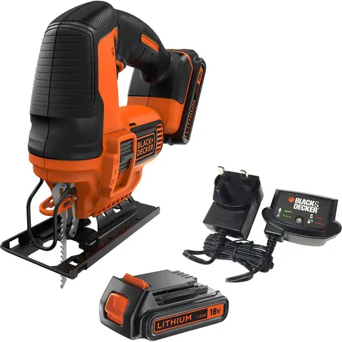 Black and Decker BDCJS18 18v Cordless Jigsaw – BDCJS18C2 – image 1