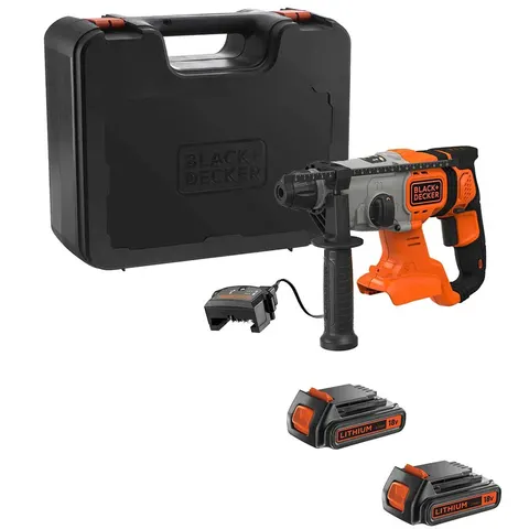 Black and Decker BCD900 18v Cordless SDS Plus Hammer Drill – BCD900D2K – image 1