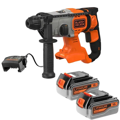 Black and Decker BCD900 18v Cordless SDS Plus Hammer Drill – BCD900M2 – image 1