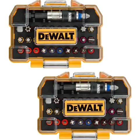 DeWalt 32 Piece Screwdriver Bit Set Twin Pack – image 1