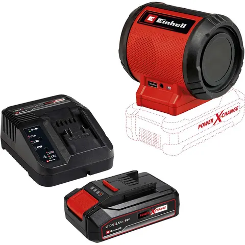 Einhell TC-SR 18 Li BT 18v Cordless Speaker – TCSR18LIBT – image 1